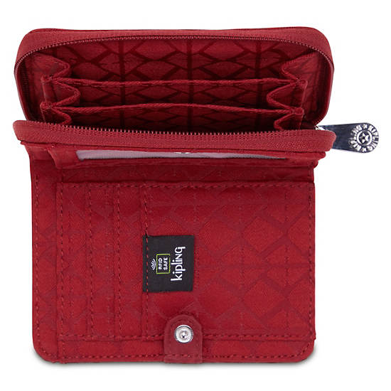 Kipling Money Love Small Wallet Portefeuille Rood | BE 2215LI